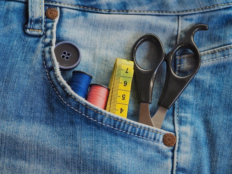 Upcycled Denim Bag